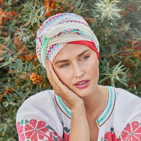 Noya Turban Printed