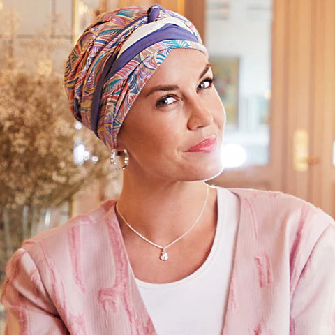 Beatrice Turban With Ribbons