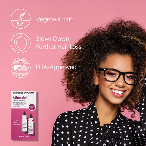 Women Hair Regrowth Treatment 2% Dropper