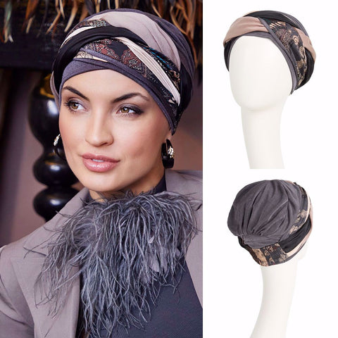 Perla Boho Turban Set