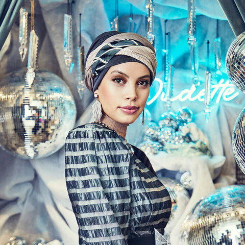 Perla Boho Turban Set