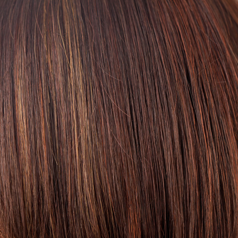 Garnet Glaze  -  One of the most popular colors in our reds! This rich classy red brown has bags of shine and has highlights and low lights of slightly lighter and darker coppers running throughout the garnet brown base. This Garnet Glaze color is beautiful!