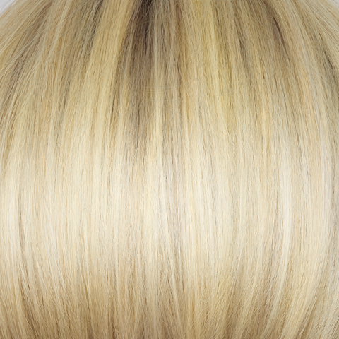 NM Light Ash Blond-R - This stunning cream ash blonde features natural-looking ash brown and white-grey roots that blend seamlessly into a variety of ash blonde tones. Woven with ash pearl blonde, creamy ivory, and pale creams, this fashion-forward shade delivers a sophisticated, multi-tonal finish for an elegant ash blonde look.